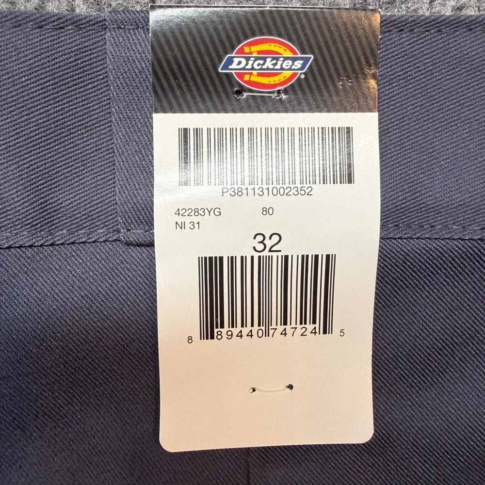Dickies Mens 32 Charcoal Gray Loose Fit Twill Work‎ Shorts 13 Inseam Utility